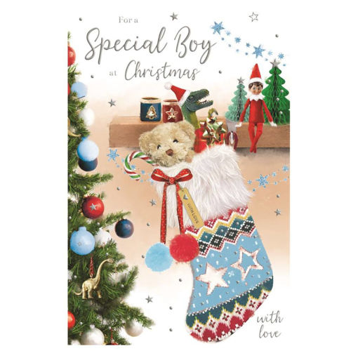 Picture of SPECIAL BOY CHRISTMAS CARD